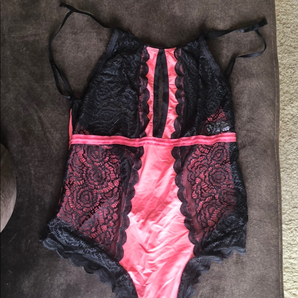 NWOT Lacey Pure Romance Bodysuit Lingerie